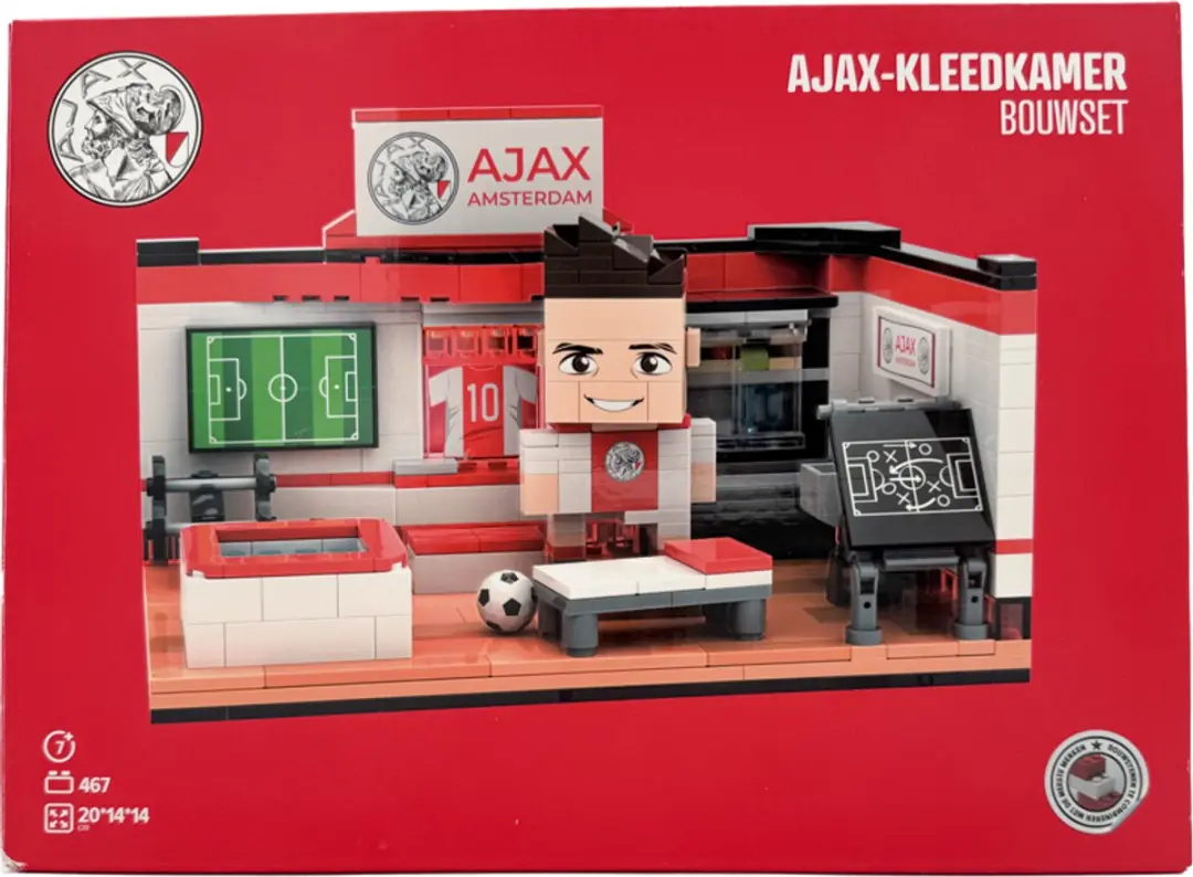 Ajax Bricks Bouwset Kleedkamer