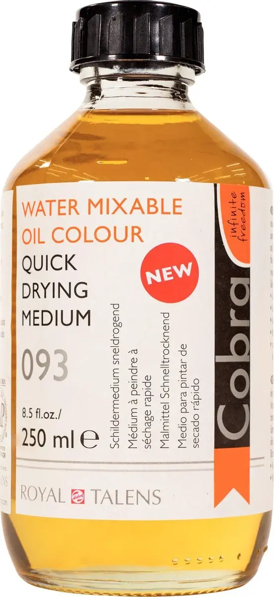 Cobra Schildermedium 093 Geel 250ml