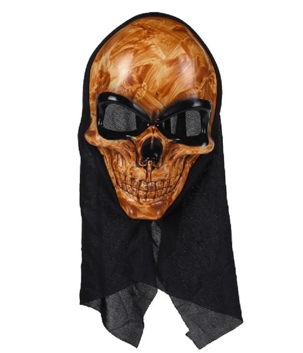 Koopmans Halloween Masker - Bruin/Zwart