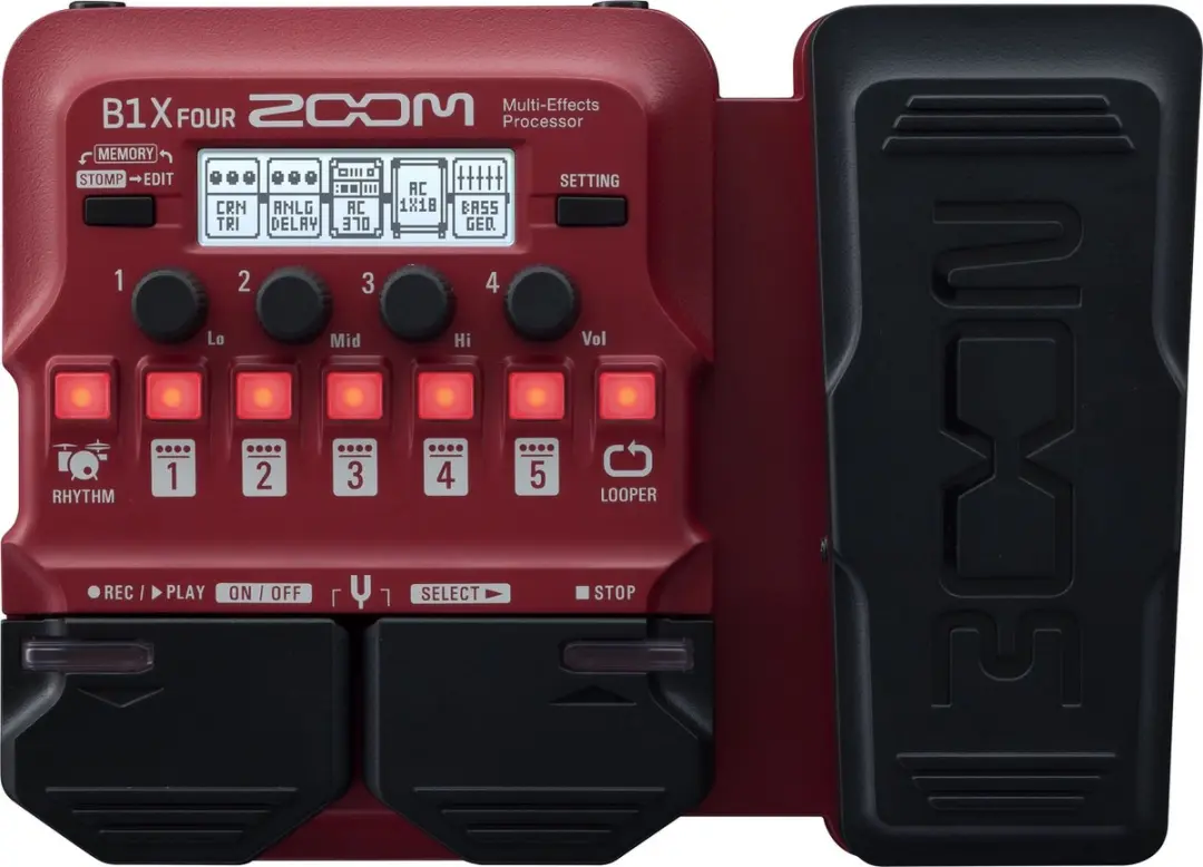 Zoom B1X Four Basiseffect-unit