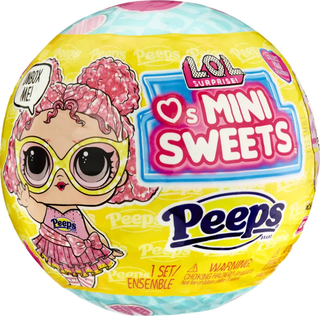 LOL Surprise! Loves PEEPS Fluff Chick Minipop 7,6 cm