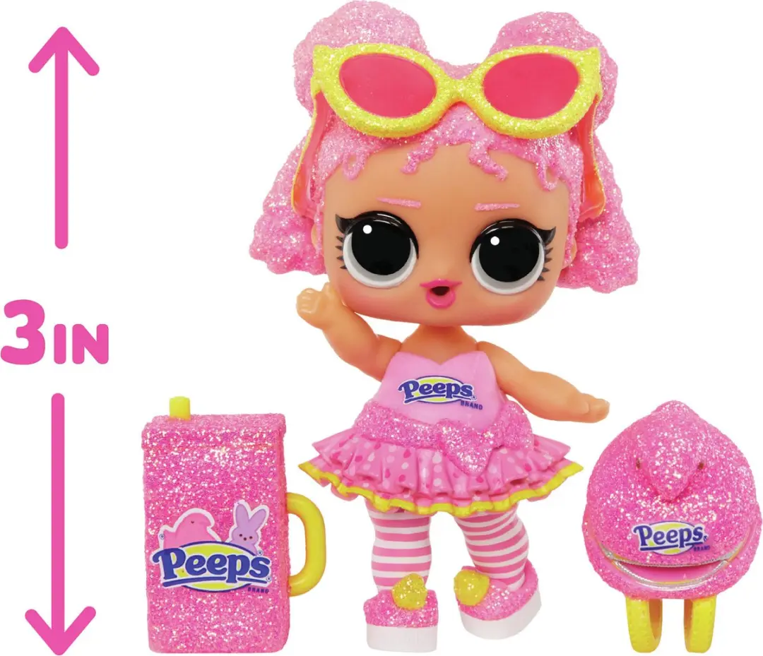 LOL Surprise! Loves PEEPS Fluff Chick Minipop 7,6 cm
