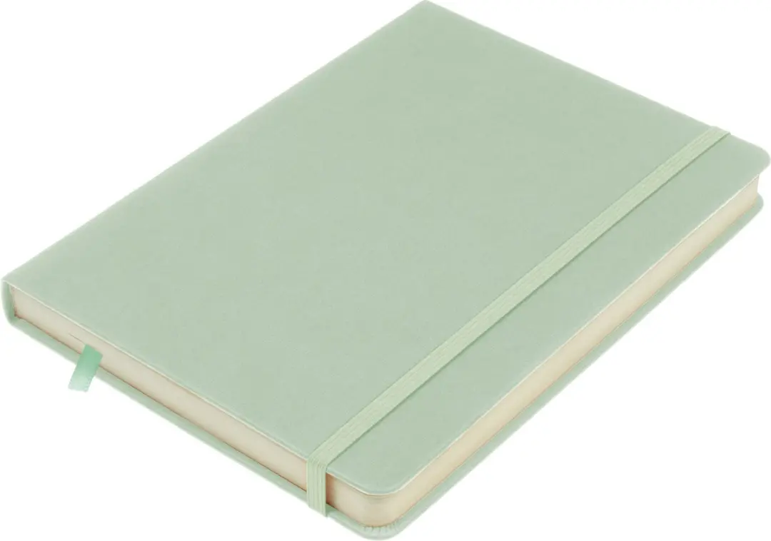 Kangaro K-861224 Schetsboek A5 Mint - PU Hardcover met Elastiek