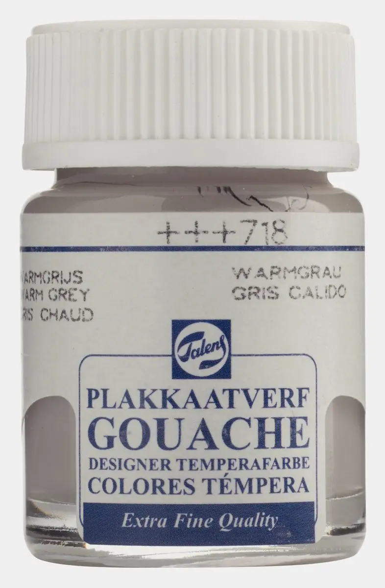 Talens Plakkaatverf Extra Fijn Warm Grijs 16ml