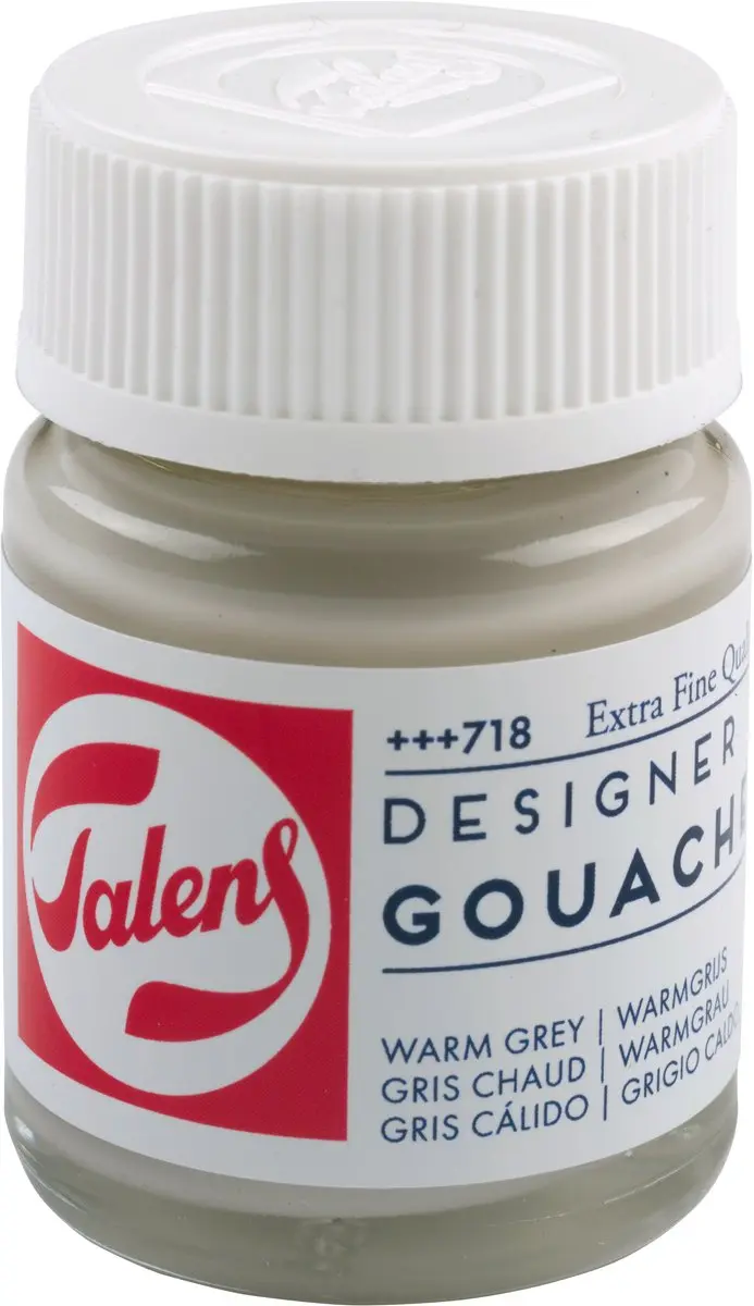 Talens Plakkaatverf Extra Fijn Warm Grijs 16ml