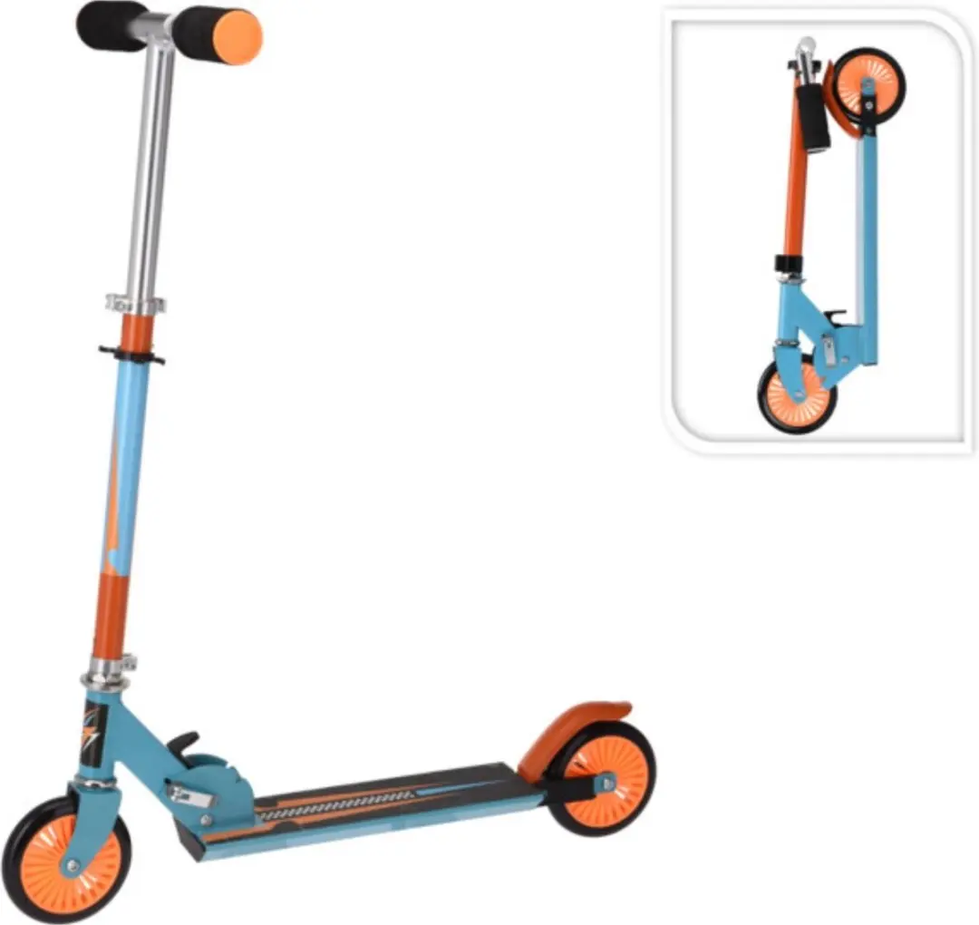 XQMax Step Inklapbaar Stepper - 4.72 Inch - Blauw & Oranje