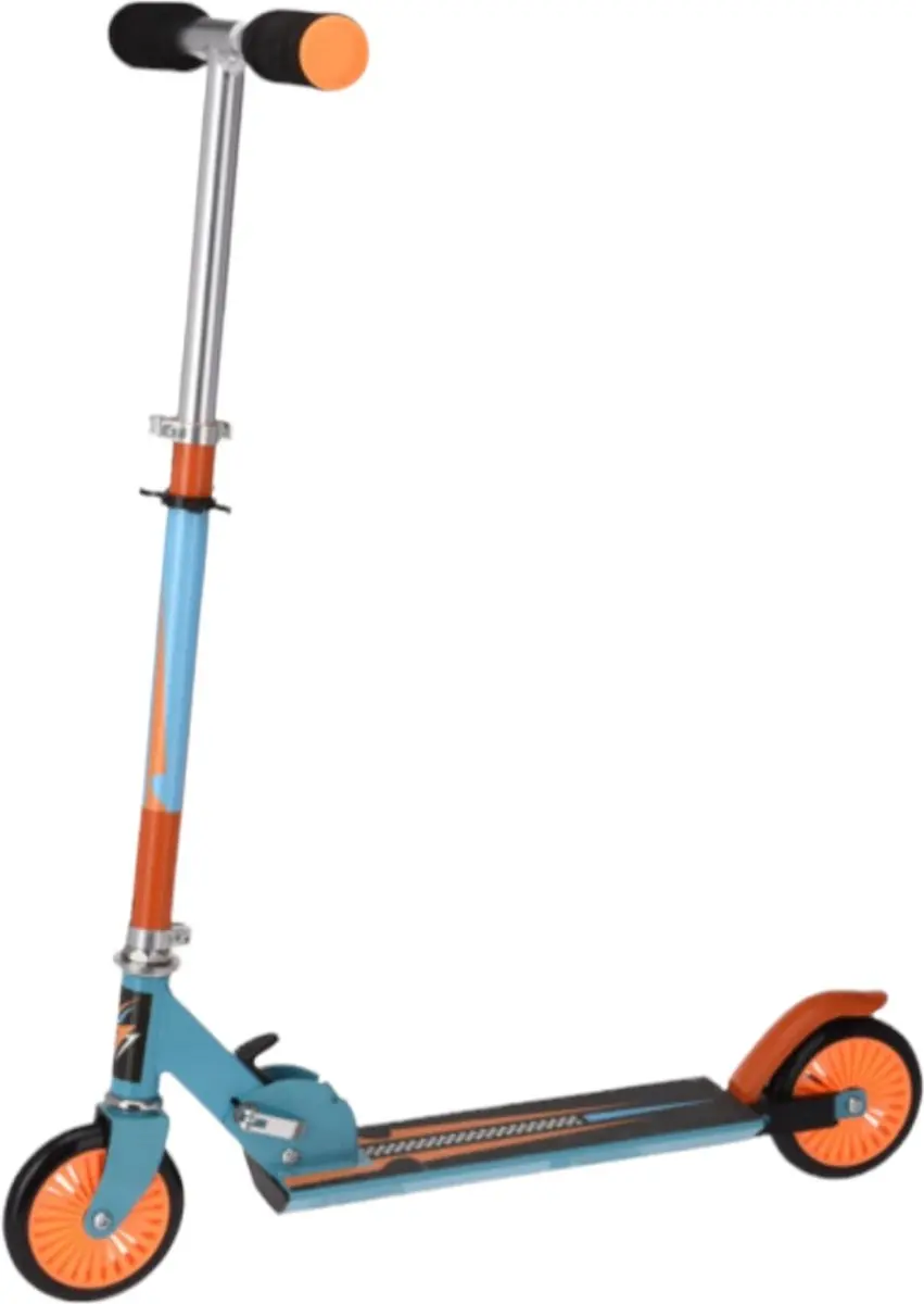 XQMax Step Inklapbaar Stepper - 4.72 Inch - Blauw & Oranje