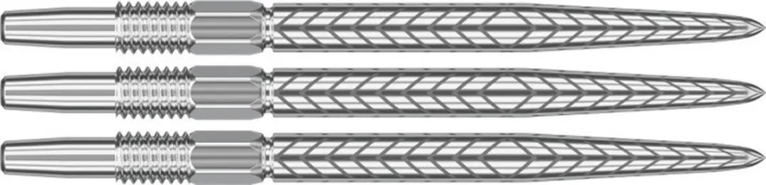 Target Swiss Points RVE 340239 - 40mm - Zilver - 3 Stuks