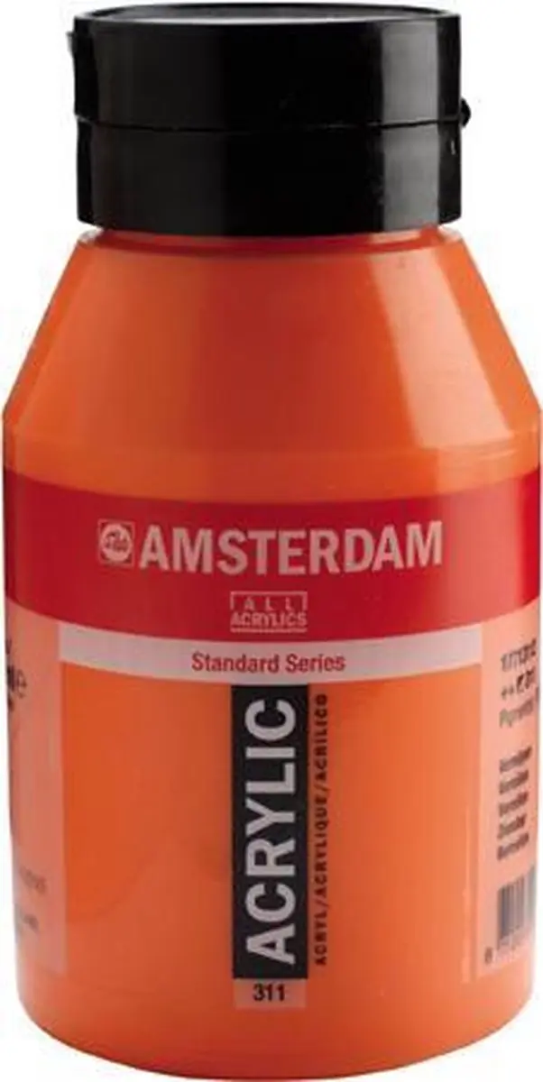 Amsterdam Acrylverf Vermiljoen 1L