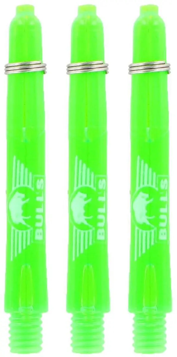 Bull's Nylon Glowlite Green Dart Shafts BU-55433
