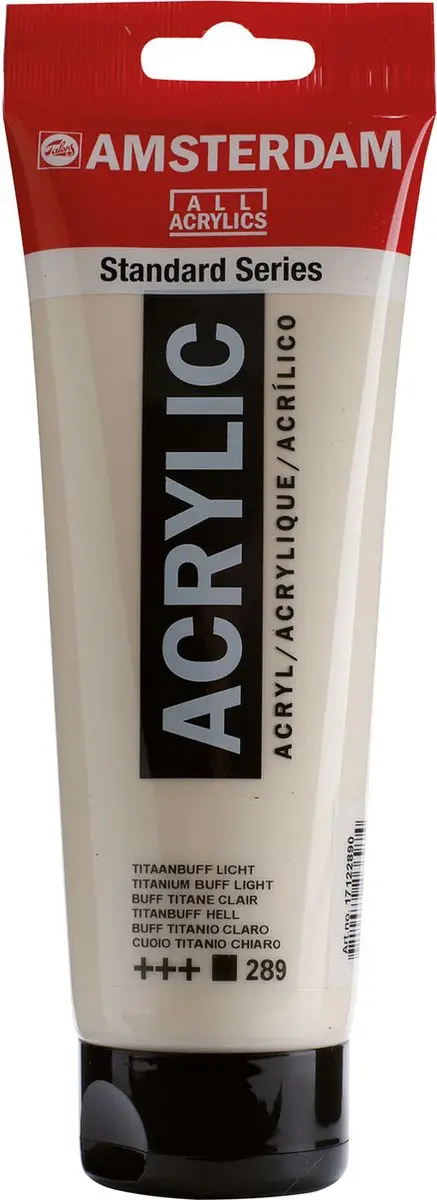 Amsterdam Acrylverf Titaanbuff Licht 250ml