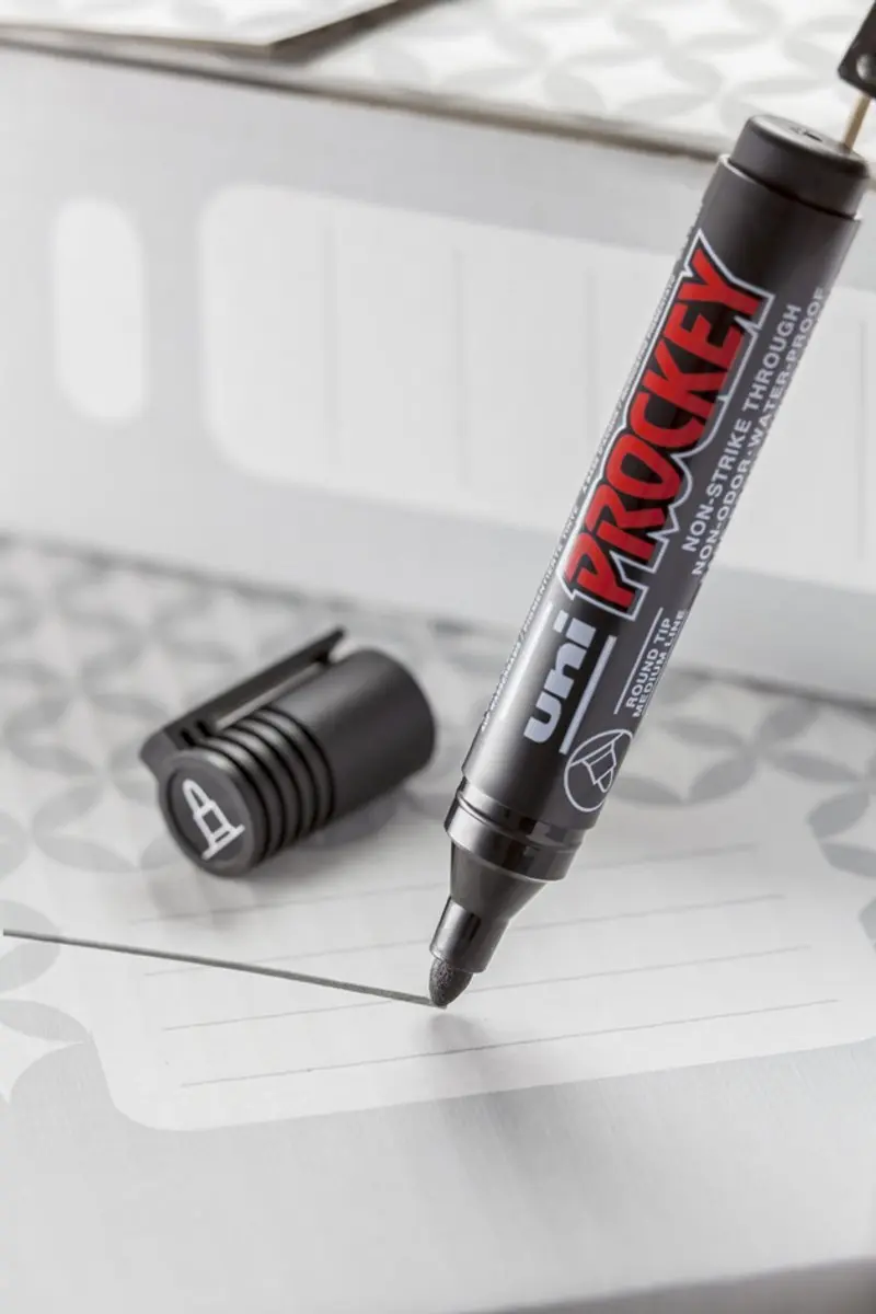 uni-ball Prockey Permanent Markers - 4 Stuks