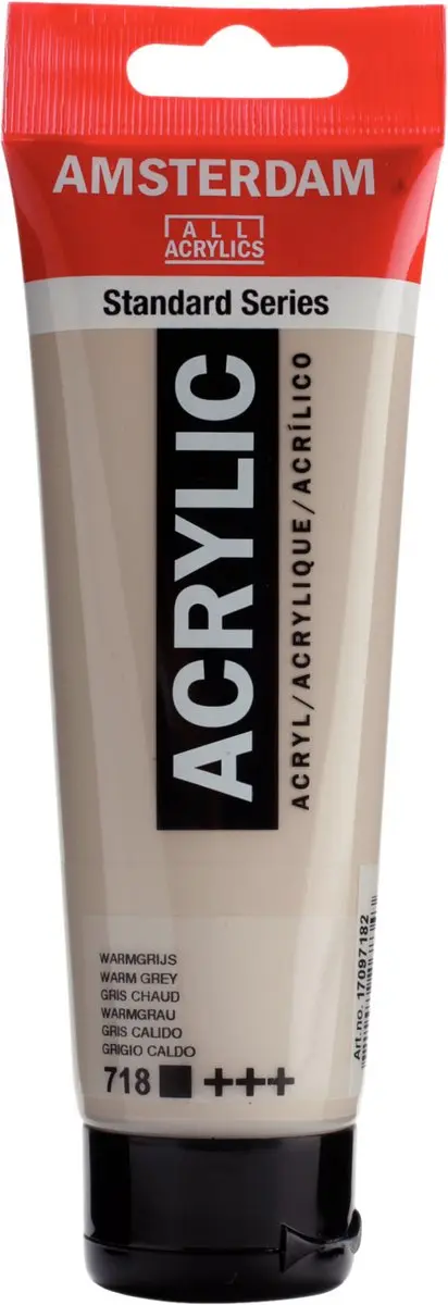 Amsterdam Standard Acrylverf 120ml Warmgrijs 718