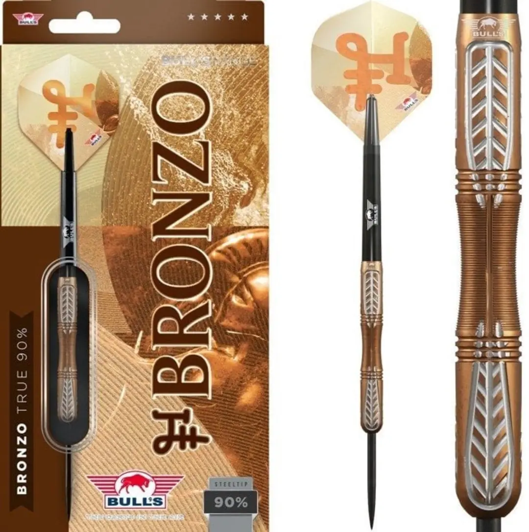 Bull's Bronzo True 90% Dartpijlen