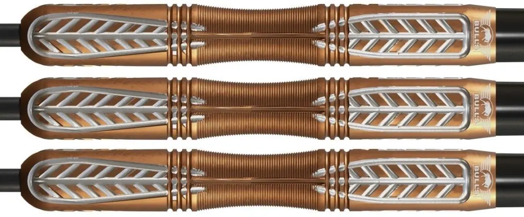 Bull's Bronzo True 90% Dartpijlen - 3 Stuks