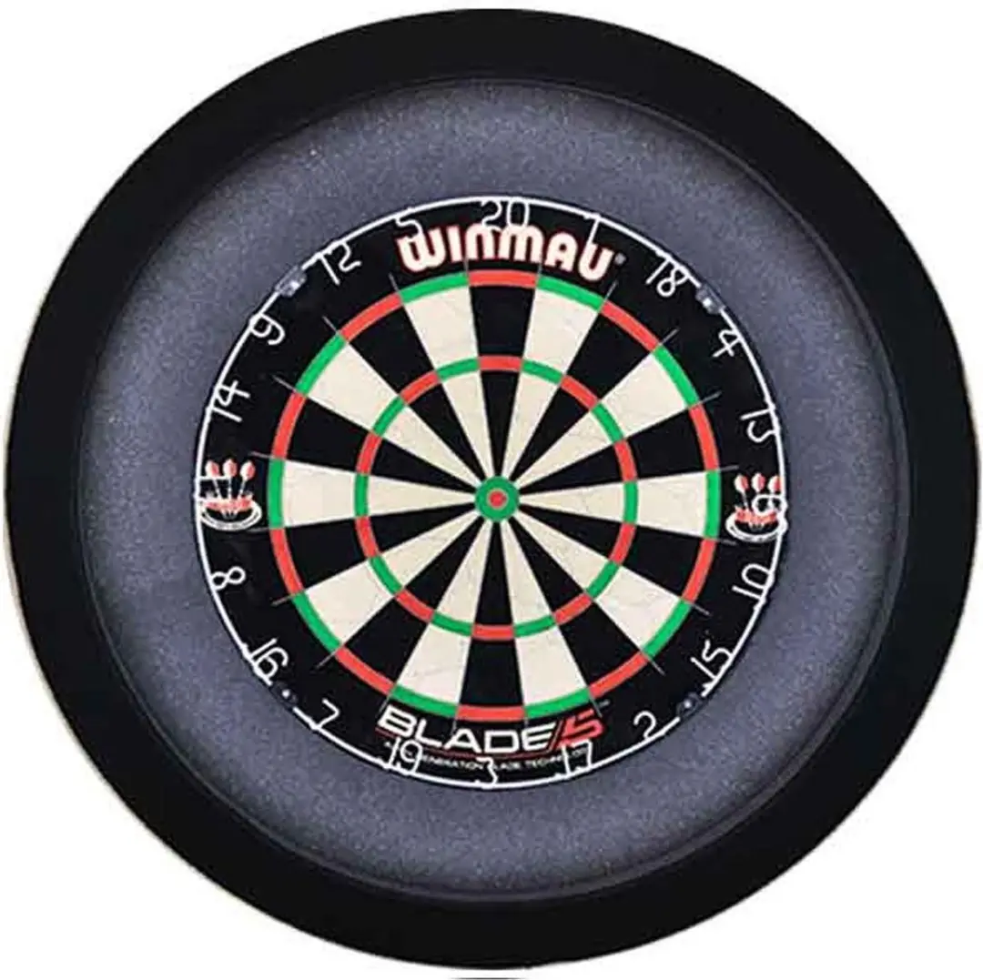 Lena Dartbord Verlichting Basic XL LDVVOORDEEL.103 - 45cm - Zwart
