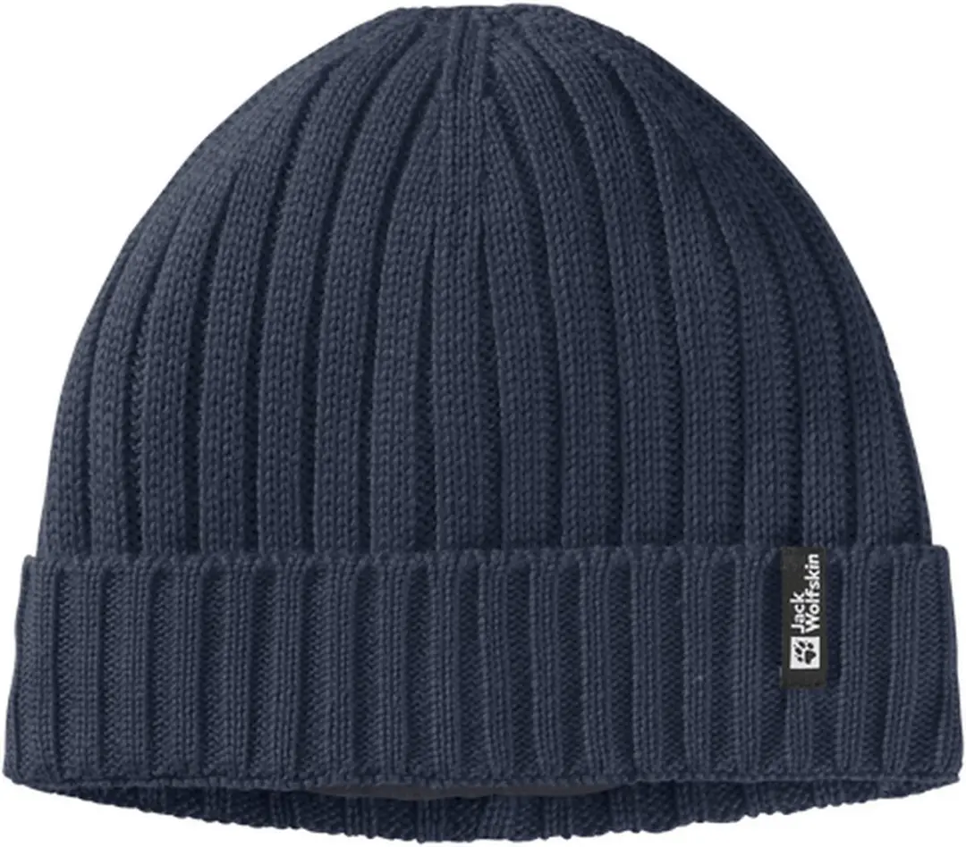 Jack Wolfskin RIB KNIT Beanie - Night Blue