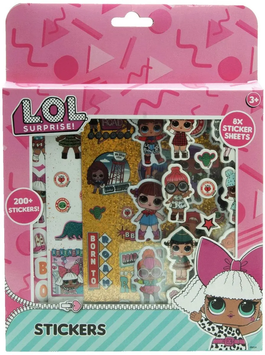 LOL Surprise! Stickerset 200 Stuks