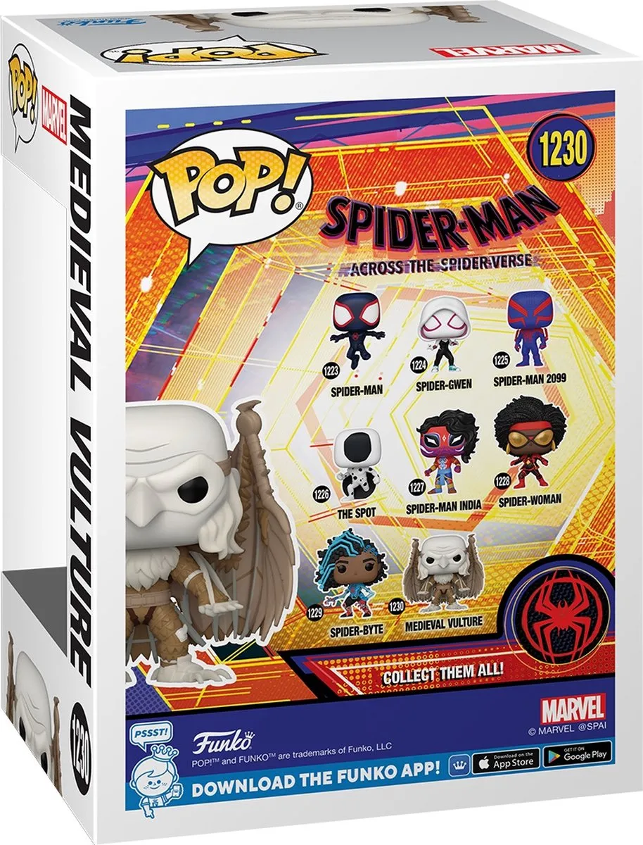 Funko Marvel POP! Movies Across The Spider-Verse Medieval Vulture 65731