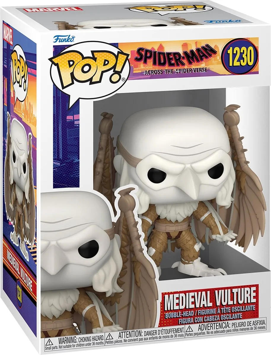 Funko Marvel POP! Movies Across The Spider-Verse Medieval Vulture 65731