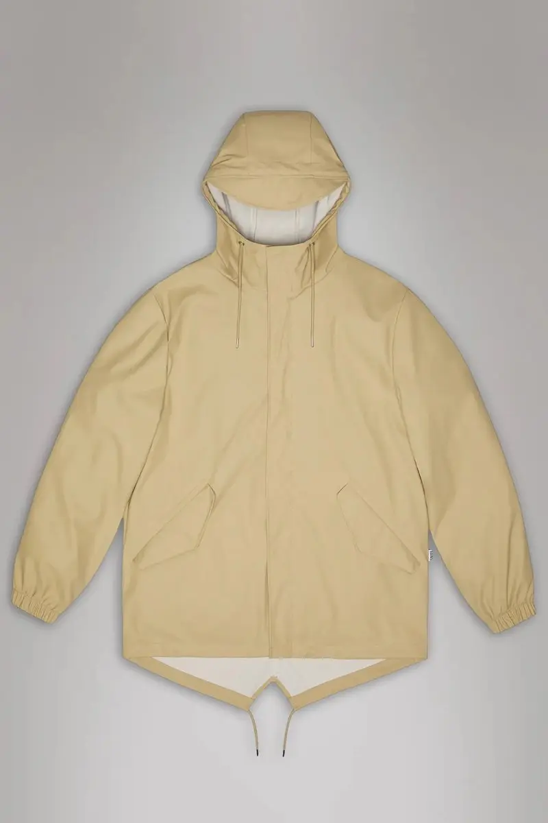 Rains Fishtail Jacket W3 18010 - M - Beige/Taupe