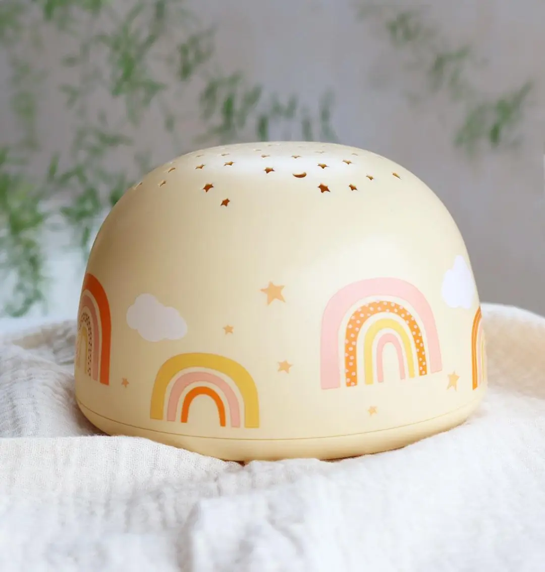 A Little Lovely Company Regenboog Sterrenprojectorlamp - 3x AAA