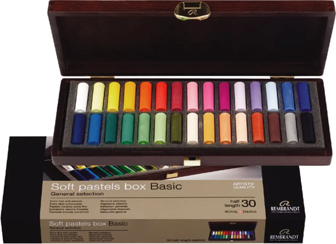 Rembrandt Softpastel Half Kist 30 Kleuren