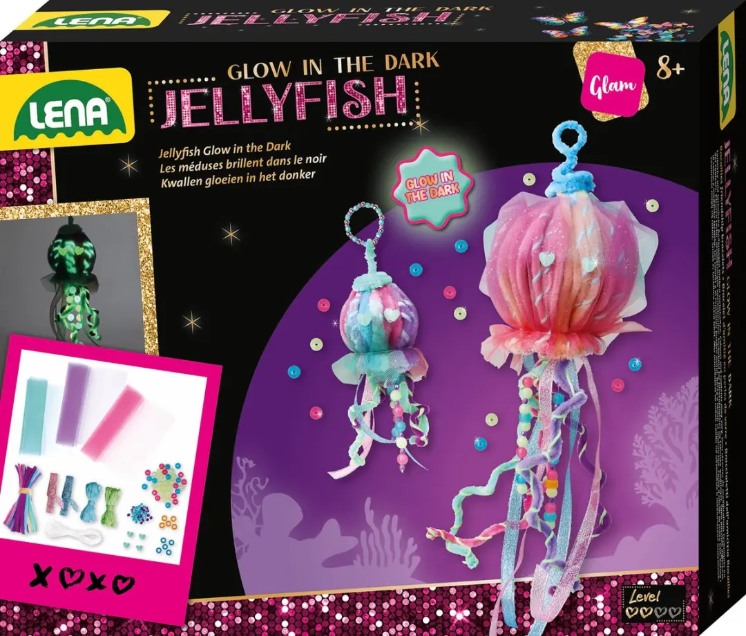 Lena Jellyfish Glow-in-the-Dark Knutselset