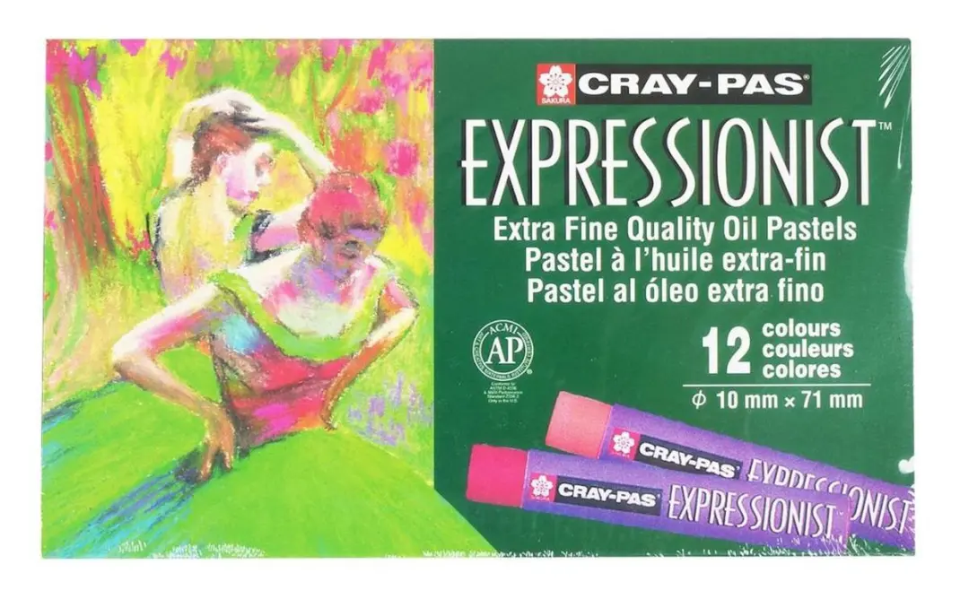 Sakura Expressionist Set 12 Oil Paste - 12 Stuks Multicolor
