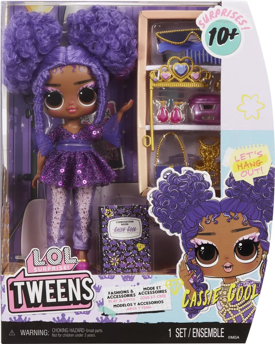 LOL Surprise! Cassie Cool Modepop 16,5cm - afbeelding 6 van 6