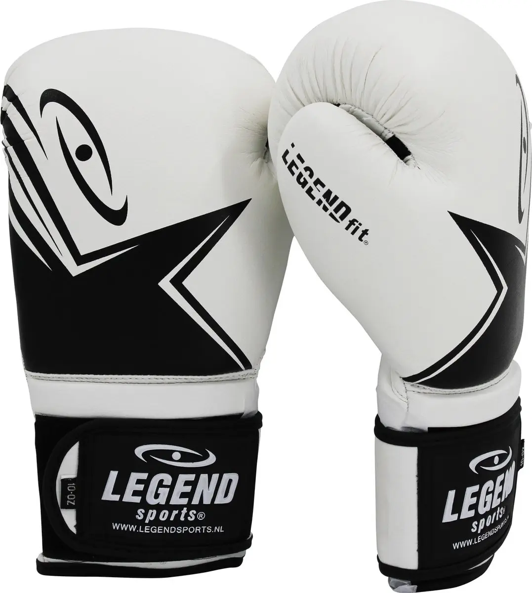 Legend Sports EcoFIT PU Bokshandschoenen 16 oz - Wit