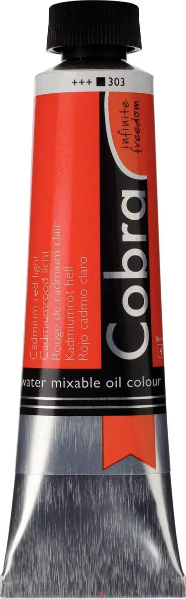 Cobra Artist Olieverf Cadmiumrood Licht 40ml