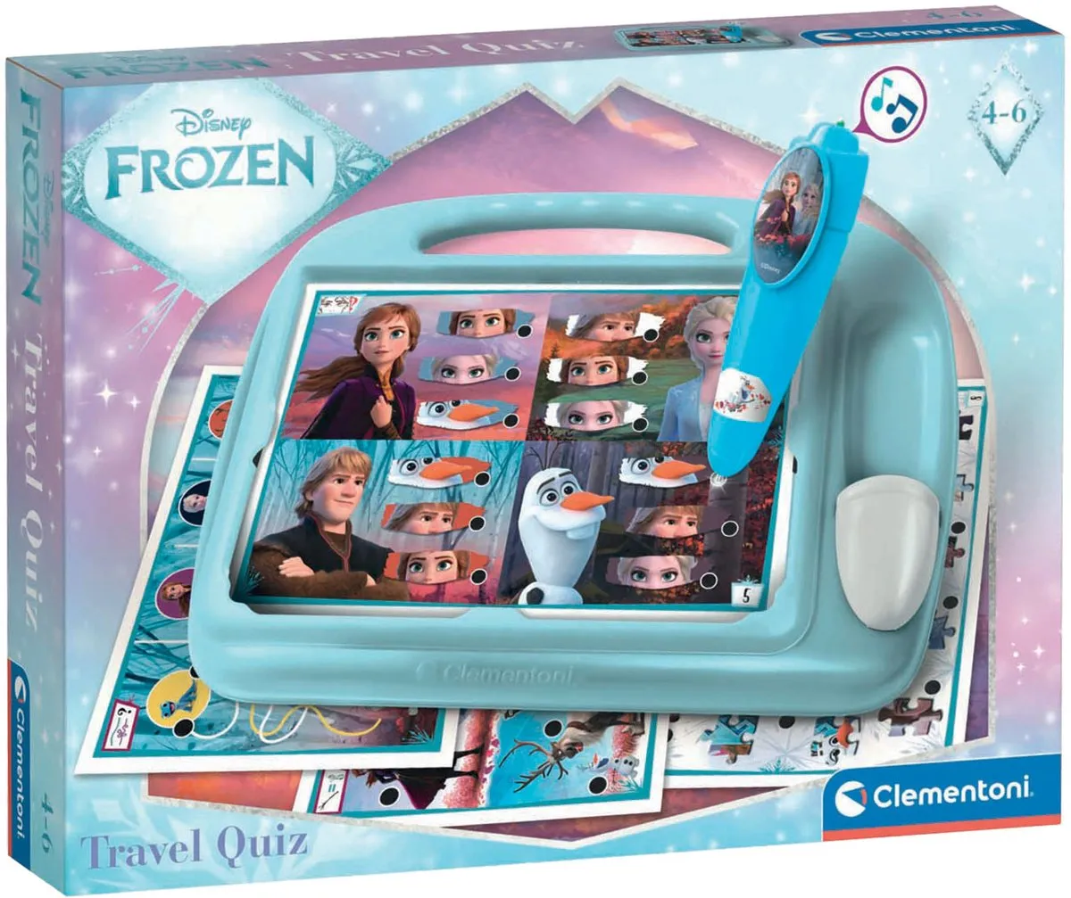 Clementoni Travel Quiz Disney Frozen - Educatief spel - 16674