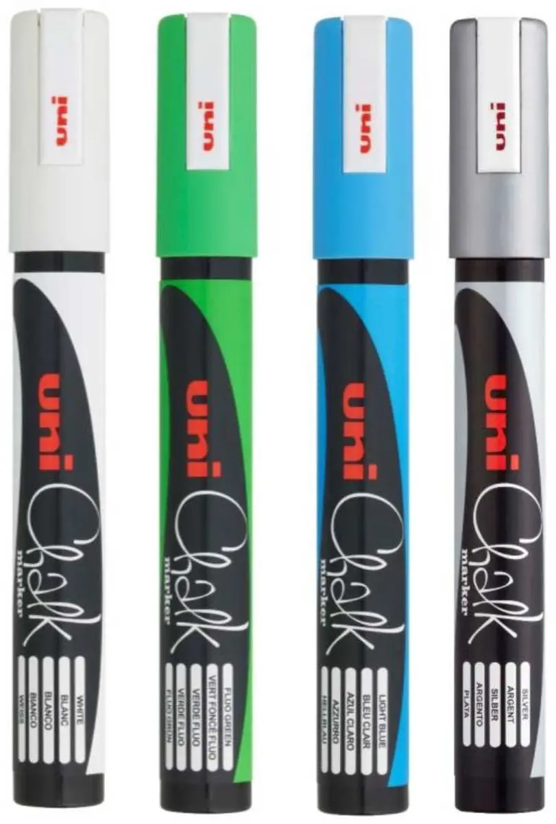 uni-ball Chalk Markers Regenbestendig - 1 Stuk