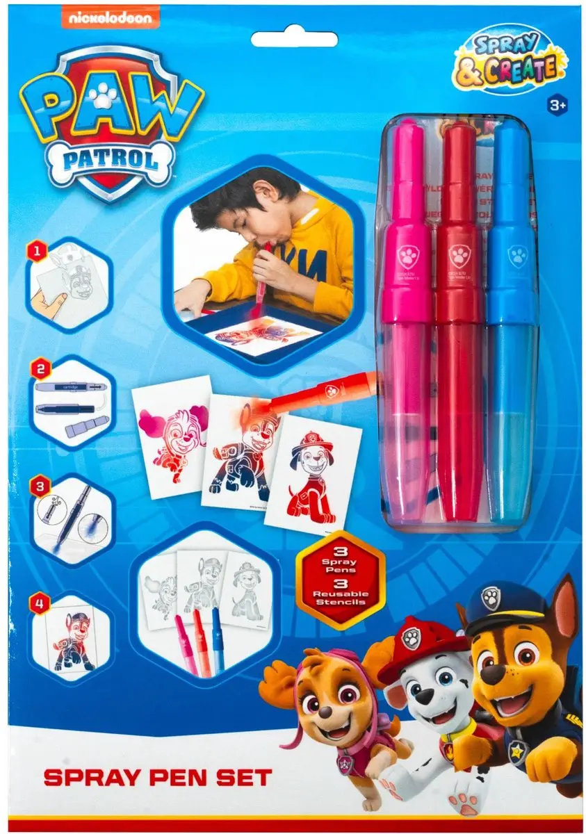 PAW Patrol Spray Pen Set PW23363