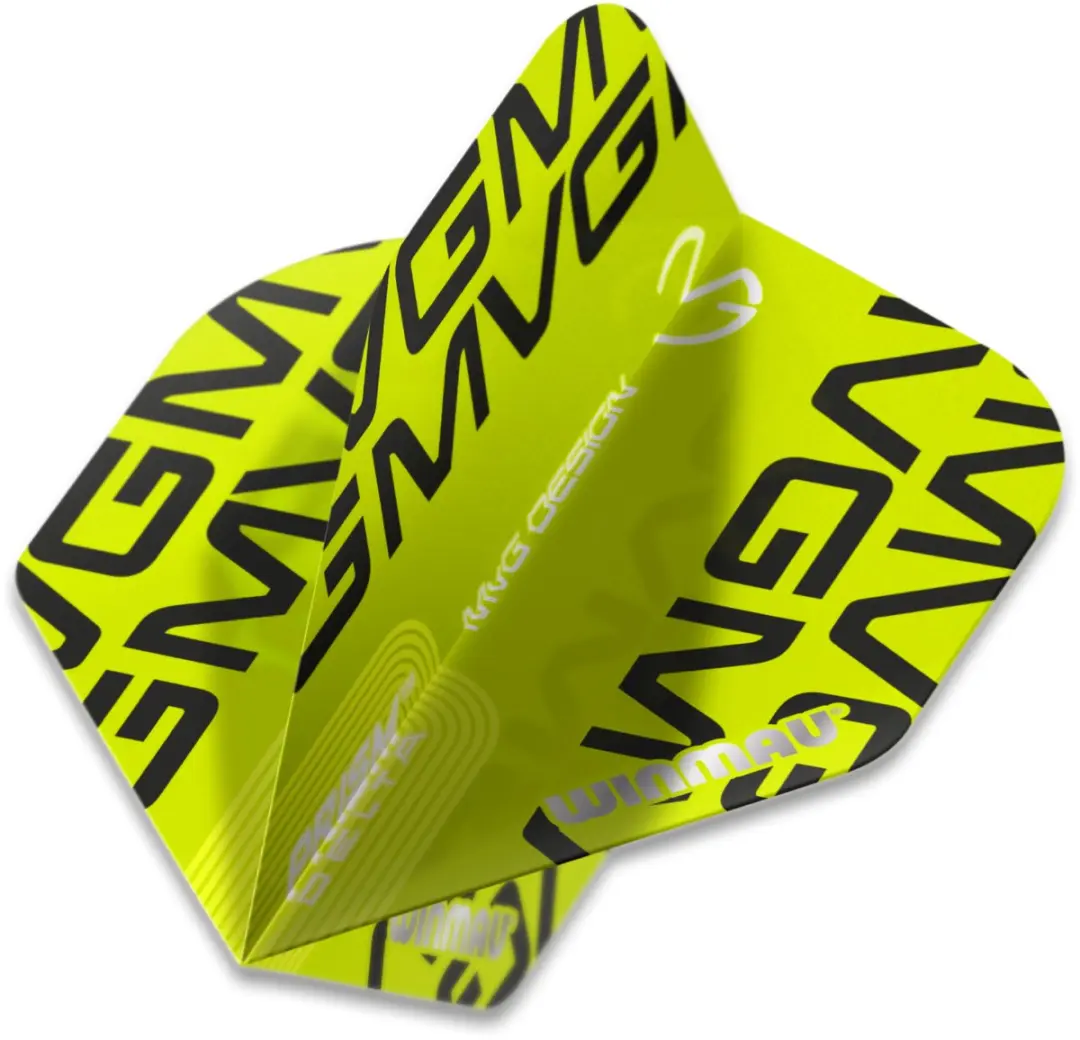 Winmau Prism Delta MVG Green Dart Flights - 3 Stuks