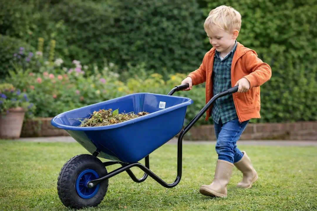 Talen Tools Kinderkruiwagen Blauw