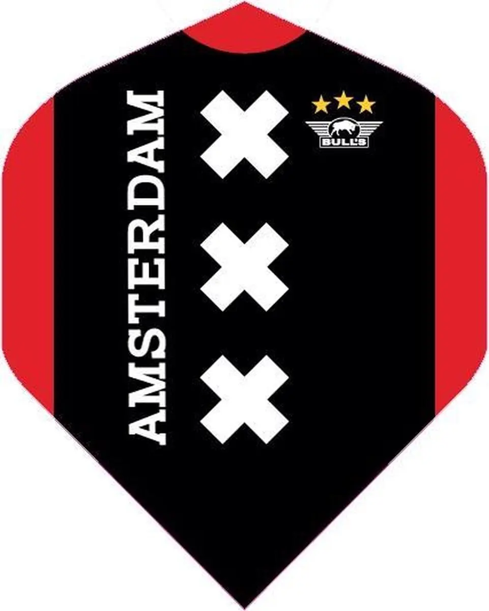 Bull's Design 100 Amsterdam Shirt NO2 Dart Flights