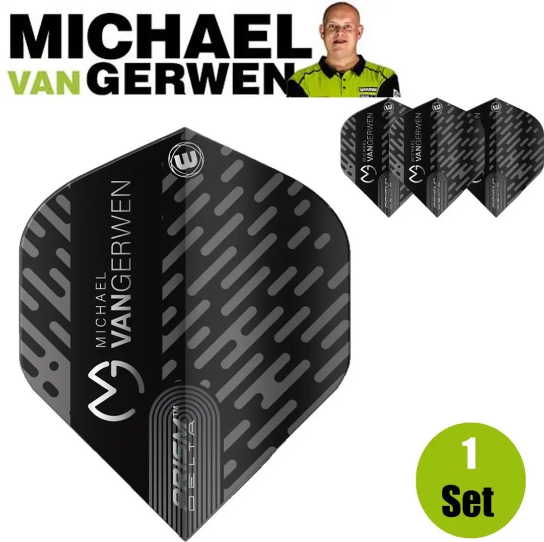 Winmau Michael van Gerwen Prism Delta Dart Flights - 3 Stuks