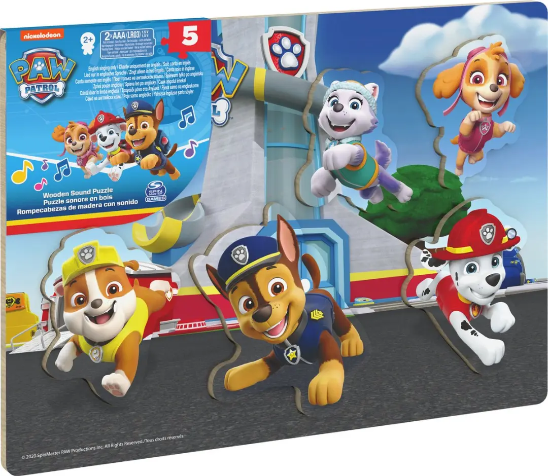 PAW Patrol Houten Geluidenpuzzel SPI-6059998