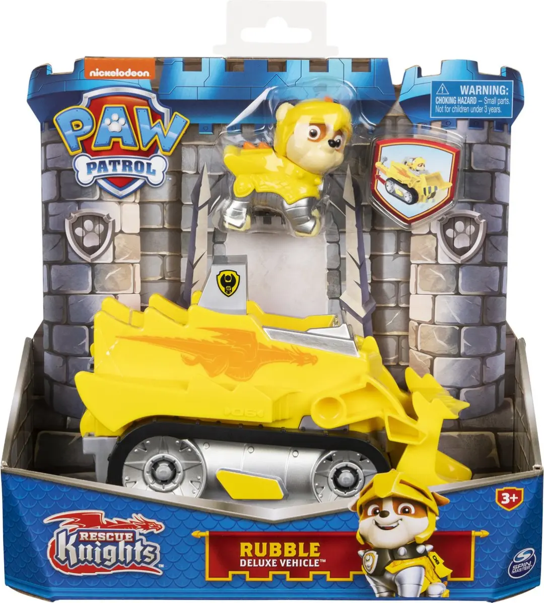 PAW Patrol Rescue Knights Rubble Transformer Speelgoedauto
