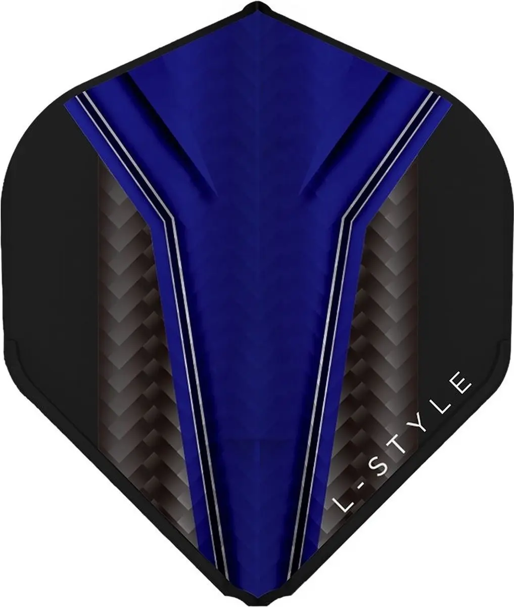 L-Style Champagne L1 EZ Standard Inception Blue Dart Flights FL1003 - 3 Stuks