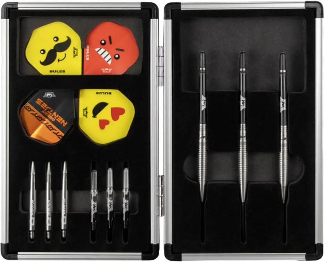 Bull's Aluma Dartkoffer BU-66395 - Zilver