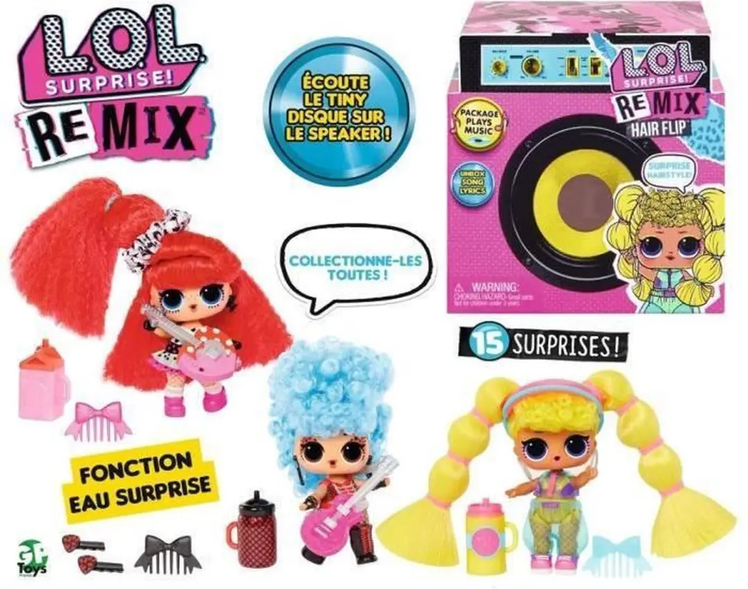 LOL! Surprise! Remix Hairflip Tots Minipop - Multicolor