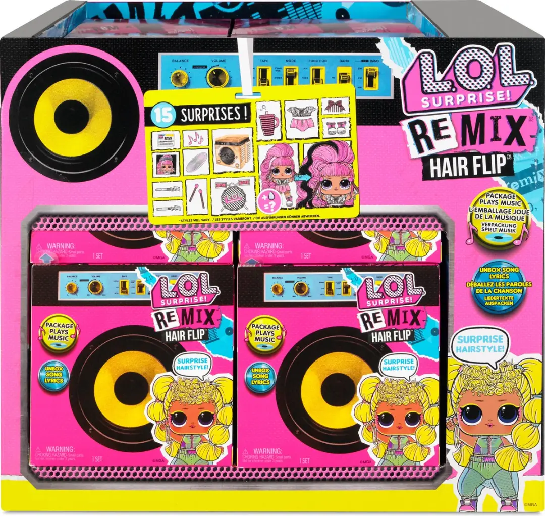 LOL! Surprise! Remix Hairflip Tots Minipop - Multicolor