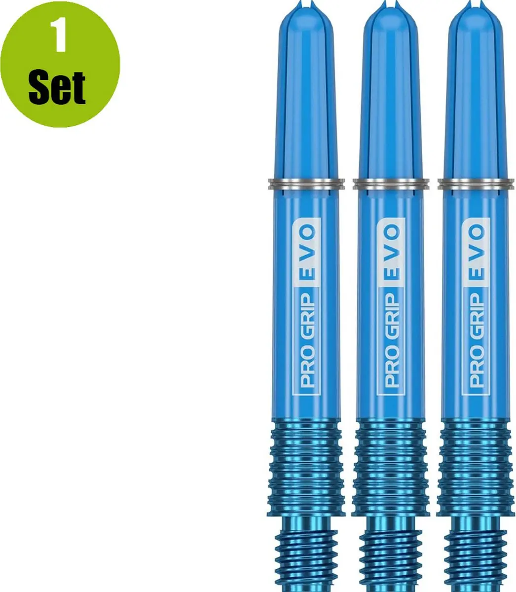 Target Pro Grip Evo Al Blue Dart Shafts 3 Stuks