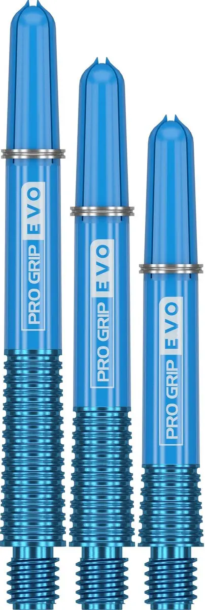 Target Pro Grip Evo Al Blue Dart Shafts 3 Stuks