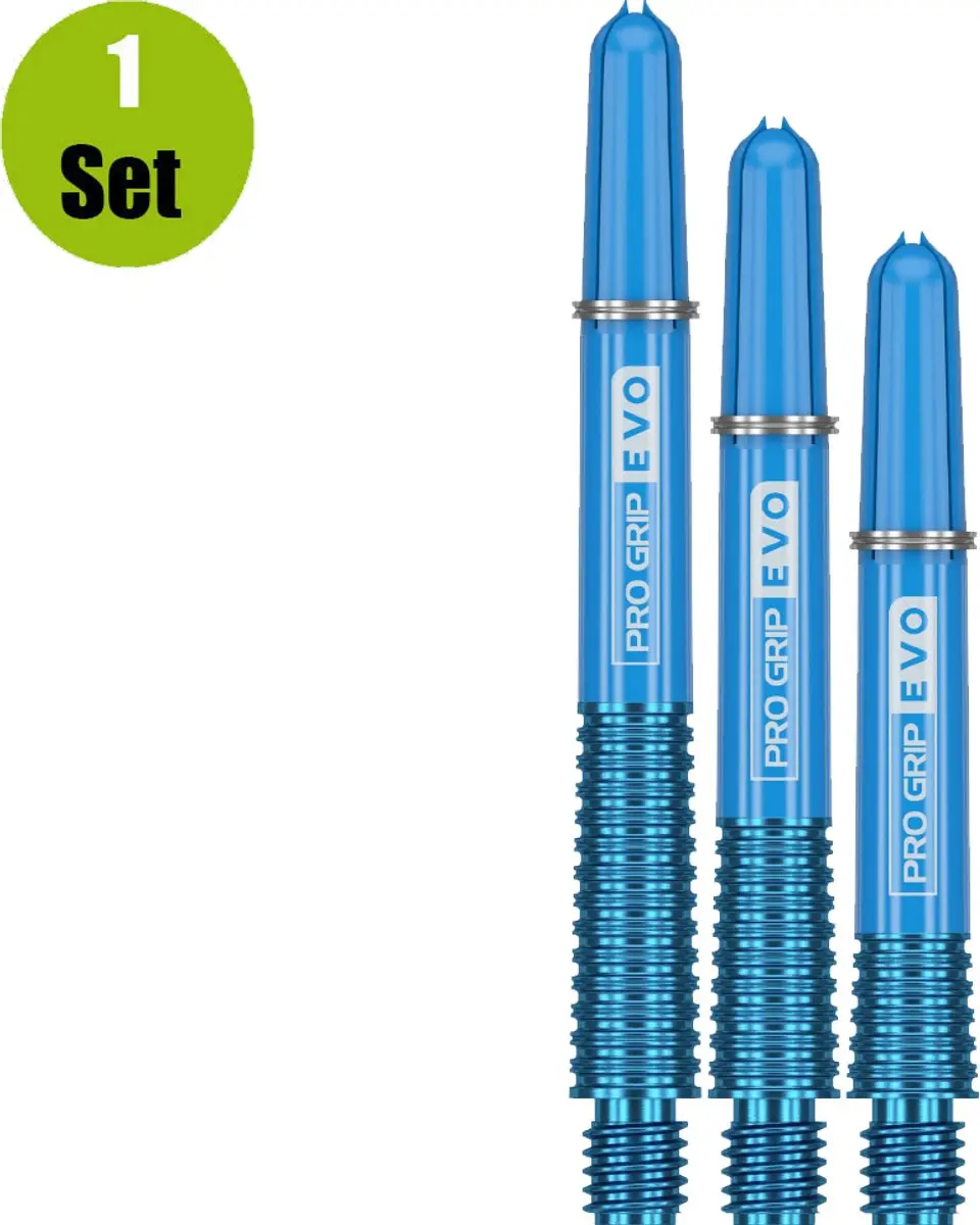 Target Pro Grip Evo Al Blue Dart Shafts 3 Stuks