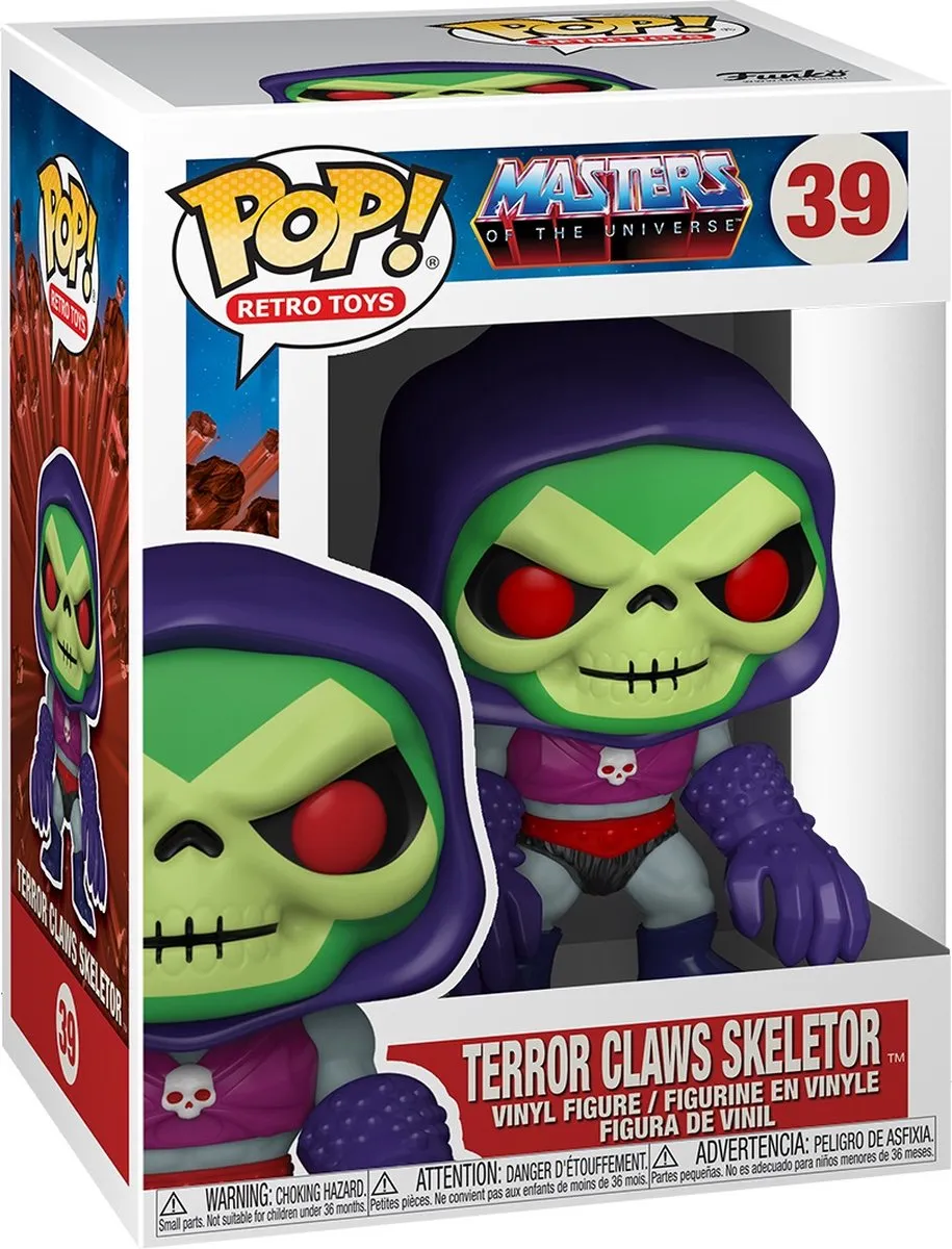 Funko Pop! Masters of the Universe Skeletor Terror Claws - Veelkleurig