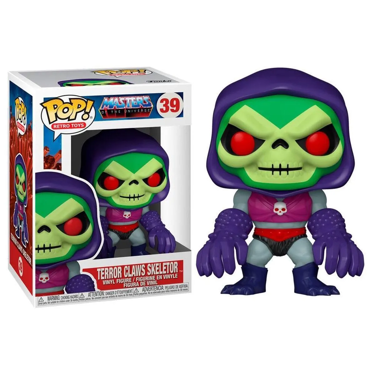 Funko Pop! Masters of the Universe Skeletor Terror Claws - Veelkleurig